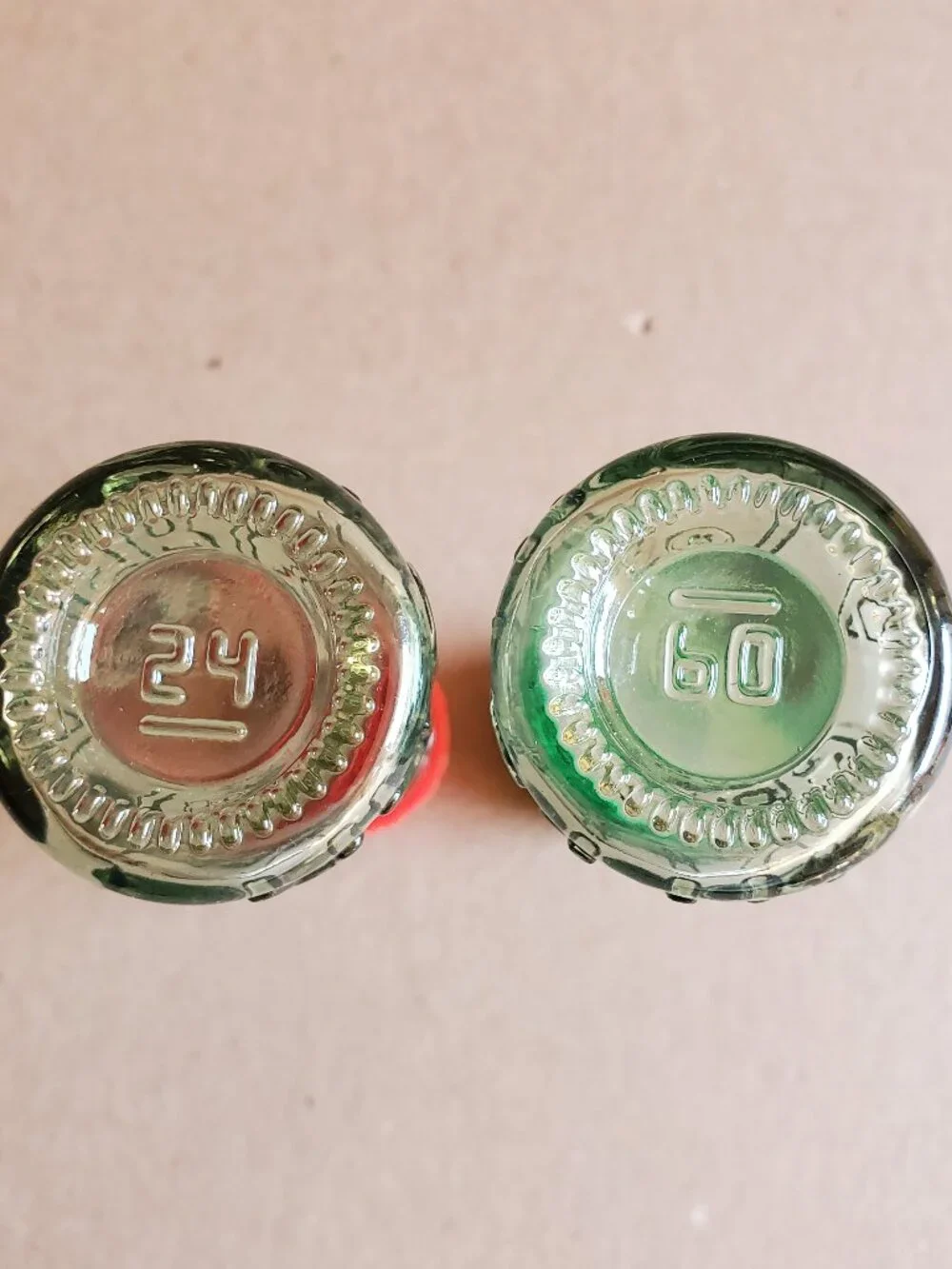 Salt & Pepper Shaker La Gritona Reposado Tequila Mini Glass Bottles 50 ML
